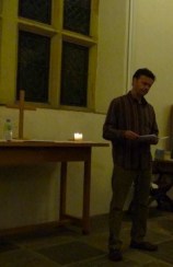 Rob Hindle at Hill Top Chapel (by Nikki Clayton)