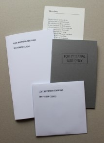 Matthew Clegg pamphlets